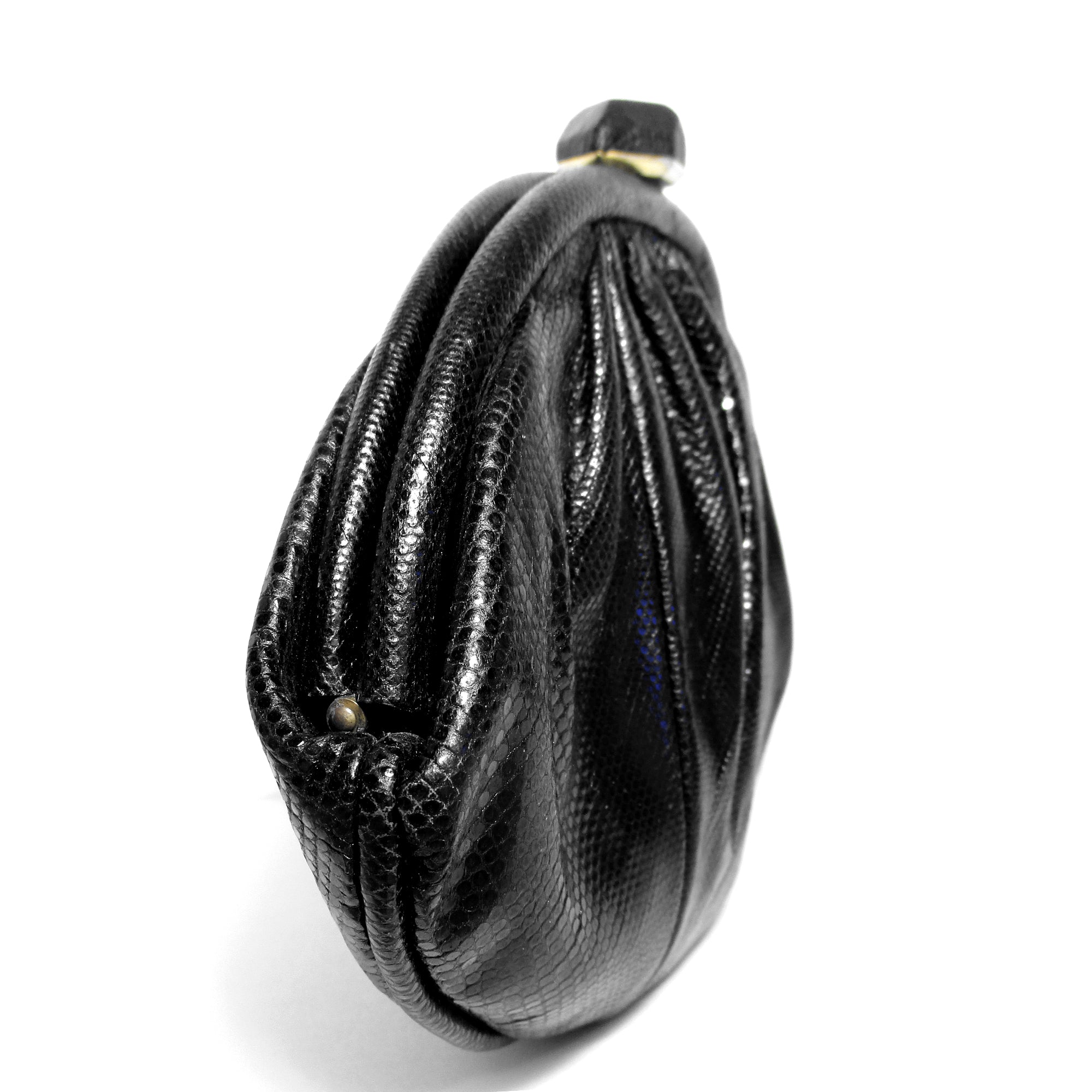 genuine leather chanel tote black