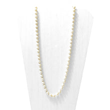 Load image into Gallery viewer, Vintage Mid Century 1950s / 1960s Vendome Glass Faux Pearl Necklace
